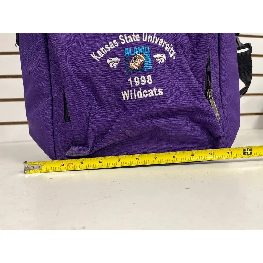 Kansas State University Vtg 1998 Alamo Bowl Lunch Box Tail Gate Accessory Bag